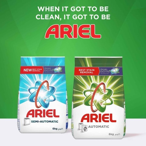 Ariel Laundry Powder Detergent Original Scent Suitable for Automatic Machines 7kg