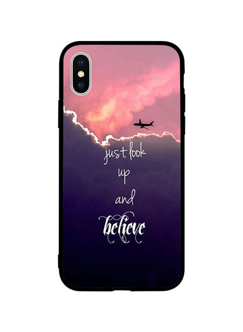 Theodor - Protective Case Cover For Apple iPhone XS Max Just Look Up And Believer