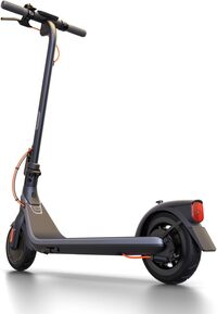 Segway-Ninebot KickScooter E2 Plus, Speed Upto 25km/hr, Typical Range To 20km, Front Electronic And Rear Drum Brake, Hollow-Out Tyres, Black