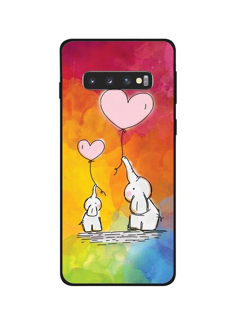 Theodor - Protective Case Cover For Samsung Galaxy S10 Elephant Sibling