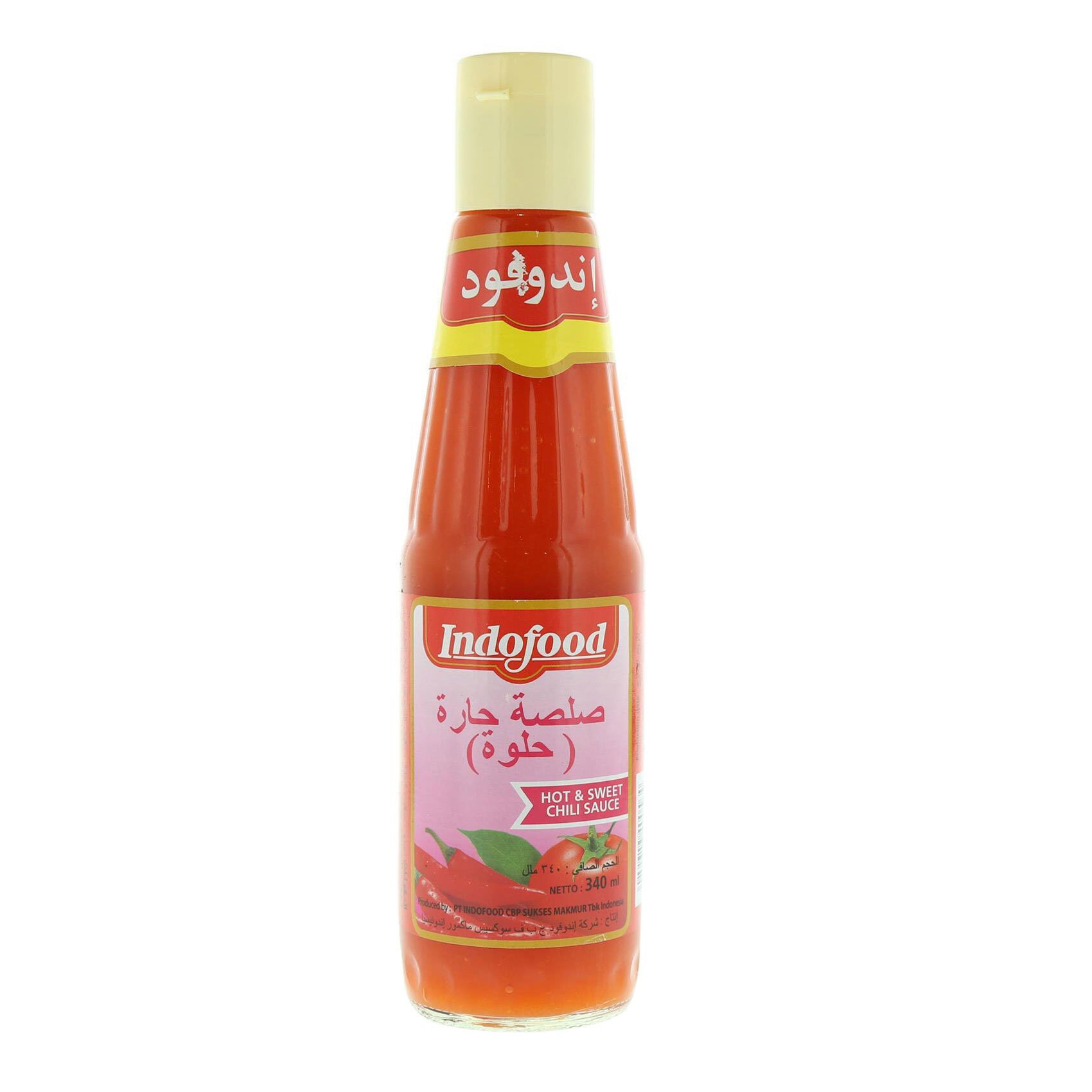 Buy Indofood Hot and Sweet Chili Sauce 340ml Online Shop Food
