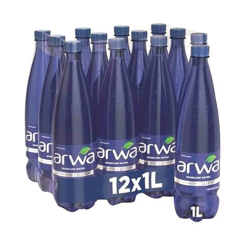 Arwa Sparkling Drinking Water 1L Pack of 12