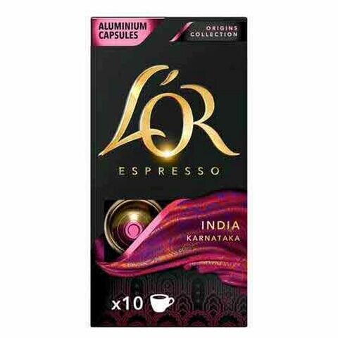 L&#39;OR Espresso Pods With India Flavour 57g