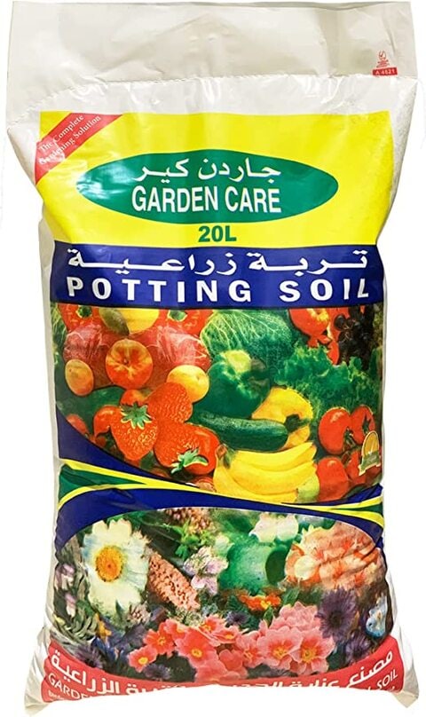 Garden Potting Soil 20 LTR - Organic Soil processed from the Shalimar PINEWOOD BARK