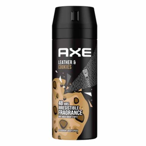 Axe Men Deodorant Leath &amp; Cookies Rock 150ML