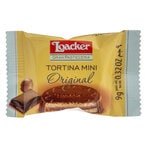 Buy LOACKER TORTINA ORIGINAL CRISPY WAFERS  FILLED  WITH MILK   CHOCOLATE CREAM FINE HAZELNUT 9G in Kuwait