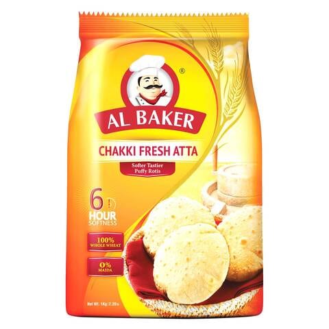 Al Baker Chakki Fresh Atta 1kg