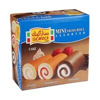 Sara Mini Swiss Rolls 20g Pack of 20