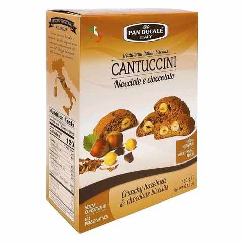 Pan Ducale Nocciole Hazelnut Chocolate Biscotti 180g - Artisanal