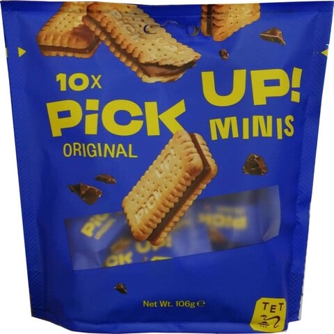 Buy Bahlsen Pick Up! Minis Chocolate And Milk Biscuit 106g Online