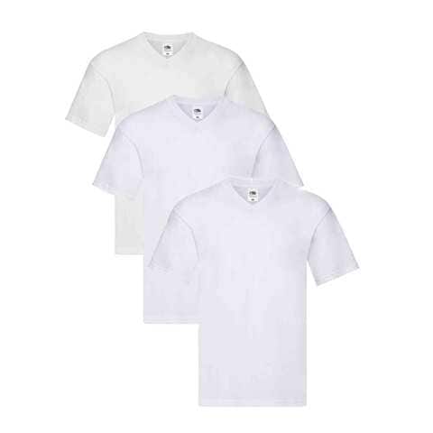 Fruit Of The Loom Men&#39;s Undershirt Size XLarge 3 Pieces White