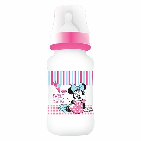 Disney Minnie Mouse Wide Neck Feeding Bottle TRHA1693 White 320ml