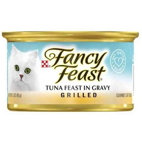 Purina Fancy Feast Cat Food Grilled Tuna 85 Gram