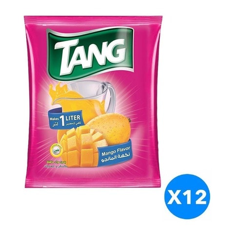 Tang Mango Flavoured Powder Drink - 25 Gram - 12 Counts