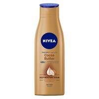 NIVEA Body Lotion Moisturizer for Dry Skin 48h Moisture Care Cocoa Butter Vitamin E 250ml Pack of 2