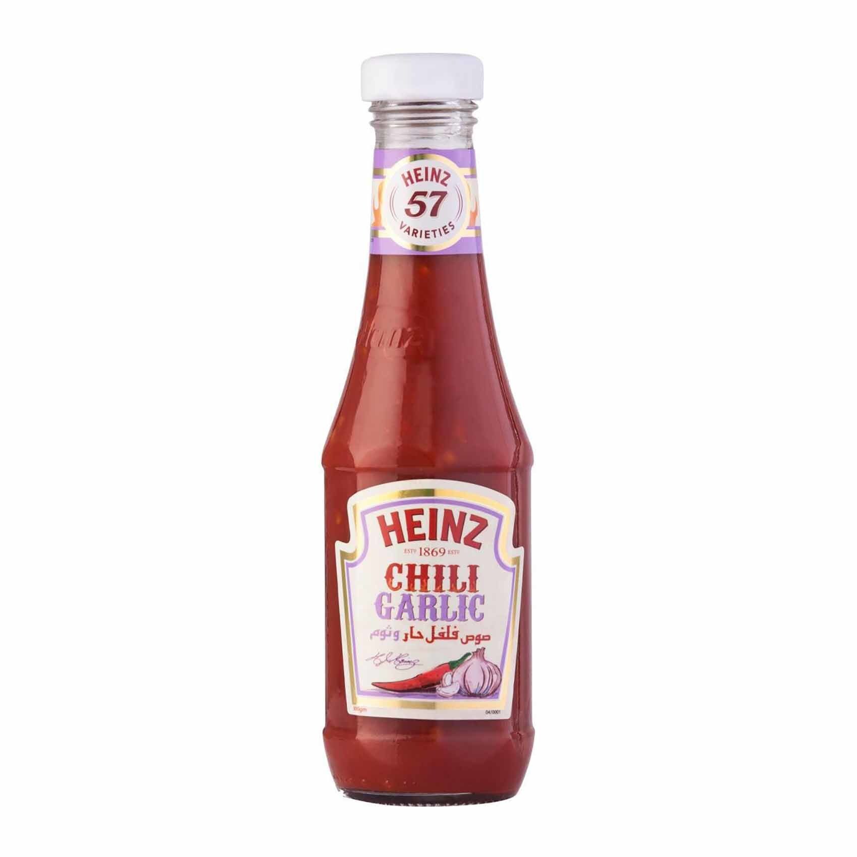 Buy Heinz Chili Garlic Sauce 300gm Online Shop Food Cupboard on