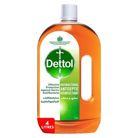 Dettol Original Anti-Bacterial Antiseptic Disinfectant 4L