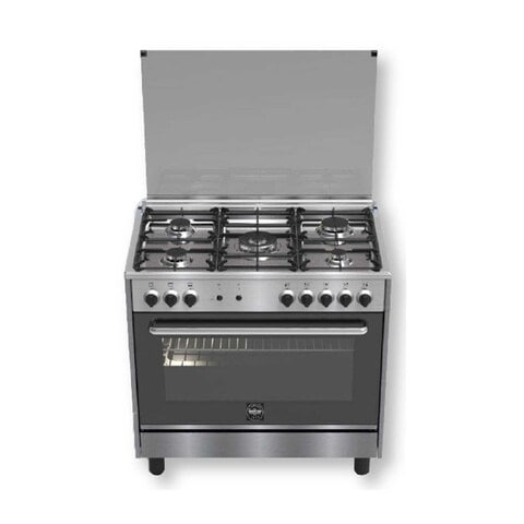 Lagermania Gas Cooker Oven ATEC9531XCIG 90 x 60 CM Stainless Steel (Plus Extra Supplier&#39;s Delivery Charge Outside Doha)