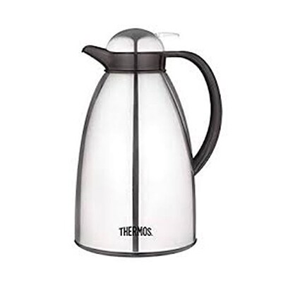 Thermos 1L Glass Lined Carafe - Black