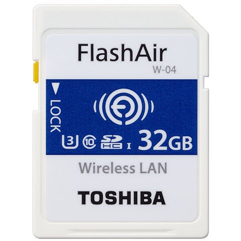 Toshiba SD Memory Card Flash Air W-04 32 GB