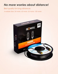 Mowsil AOC HDMI Cable 100 Mtr