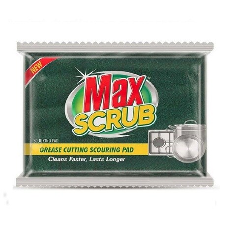 Max Scrub &amp; Grease Cutting Sponge 1pcs