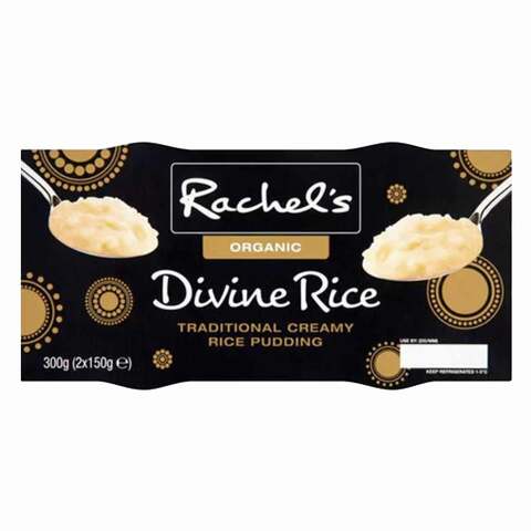 Rachels Organic Divine Rice Traditional Creamy Rice Pudding 150g Pack ...