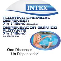 Intex Floating Chemical Pools Dispenser 7inch Multicolour