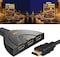 Generic 3 Port HDMI Switch Splitter Cable 4K 2K 3D 2160P Ultra Hd 3 In 1 Out Multi Switcher Hub For HdTV, Projector, Computer,Monitors