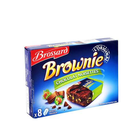 Brossard Brownie Hazelnut Cake 240g