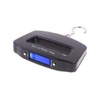 Electronic Digital Luggage Scale Up to 50 kg, Black