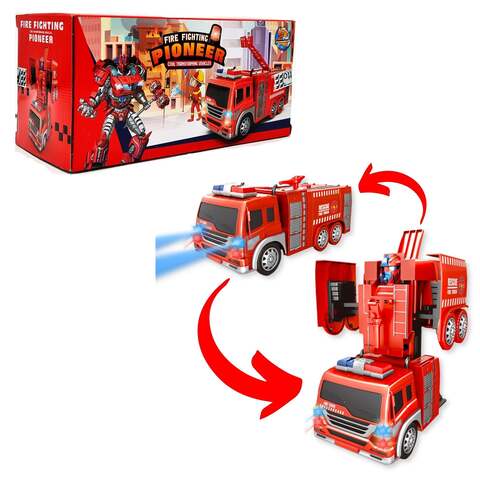 Fire engine cheap transformer toy