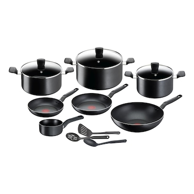 Buy Tefal G6 Super Cook Fry Pan 26cm And 24cm 2 PCS Online - Shop Home &  Garden on Carrefour UAE