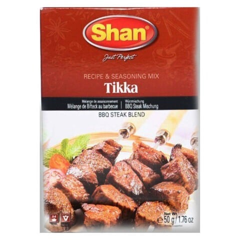 Shan Tikka BBQ Steak Blend Recipe And Seasoning Mix 50g