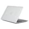 Ozone - Rubberized Frosted Case For Macbook Air 13-inch with Retina Display (A1932) Protective Hard MacBook Cover - White