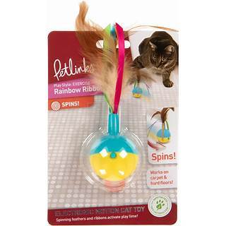 Petlinks® Rainbow Ribbon Spinner Toy