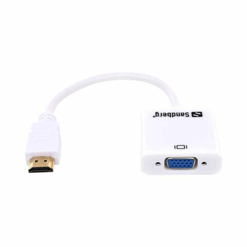 Sandberg HDMI To VGA Converter Adapter White