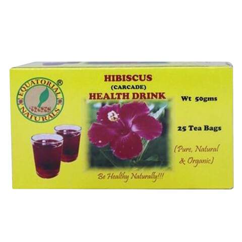 Equatorial Natural Pure Health Drink Hibiscus Tea Bags 50g