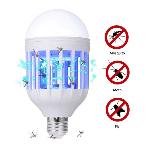 Sirocco Bug Zap Insect Killer LED Lamp White