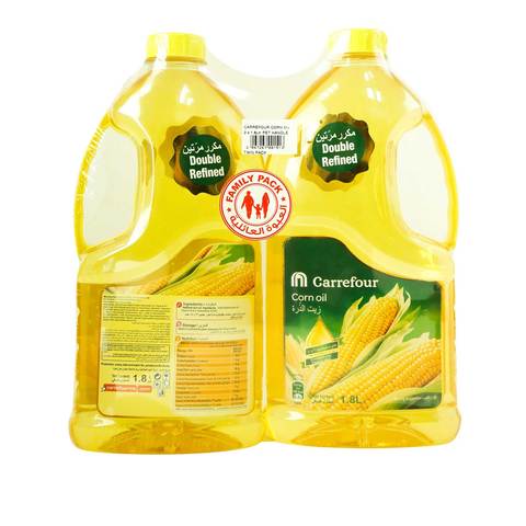 Carrefour Corn Oil 1.8 Liter 2 Pieces