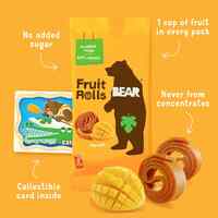 Bear Yo Yo&#39;s Mango Pure Fruit Snacks 20g Pack of 5