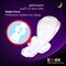 Kotex Nighttime Maxi Sanitary Pads With Wings White 8 Pads