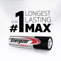 Energizer Max AAA Alkaline Battery 92BP Silver 4 Battery