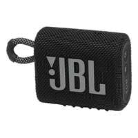 JBL Go 3 Portable Waterproof Speaker with JBL Pro Sound and Powerful Audio Black