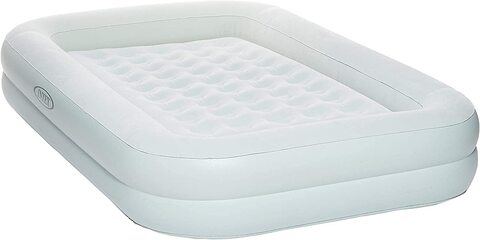 Intex 66810 Kids Travel Bed Set With Hand Pump, White, 1.07M*1.68M*25Cm
