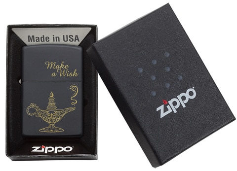 Zippo Lighter Model 218 Mp402953 Make A Wish Design