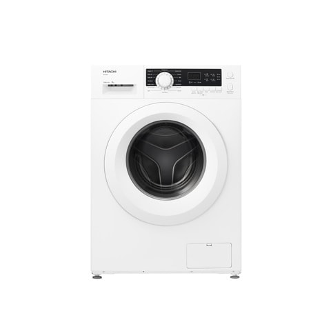 Hitachi Front Load Washing Machine BD80CE3CGX 8Kg White (Plus Extra Supplier&#39;s Delivery Charge Outside Doha)