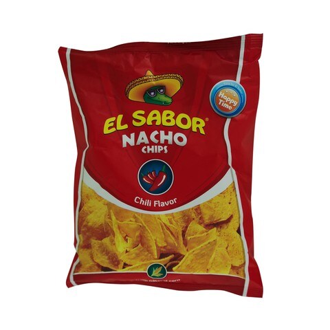 El Sabor Nacho Chips Chili Flavor 100g