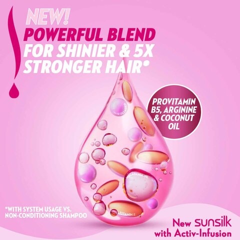 Sunsilk Shine And Strength Shampoo Pink 400ml