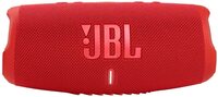 JBL Charge 5 Portable Waterproof Speaker with Powerbank, Red